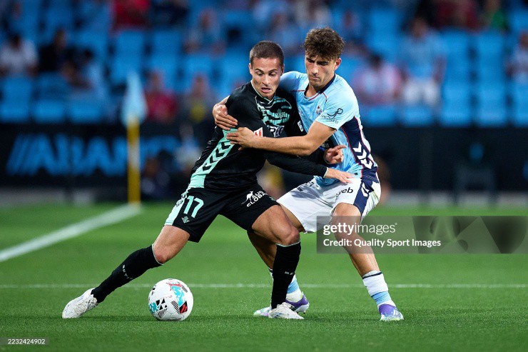 Celta Vigo bị Betis cầm hoà trên sân nhà