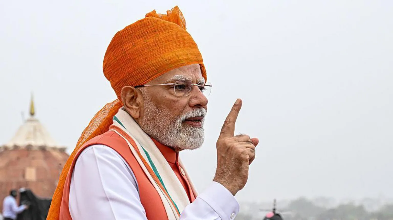 Thủ tướng Ấn Độ Narendra Modi hôm 15/8 đã kêu gọi người dân thúc đẩy tiêu dùng hàng hóa “Made in India”. Ảnh: Bloomberg.