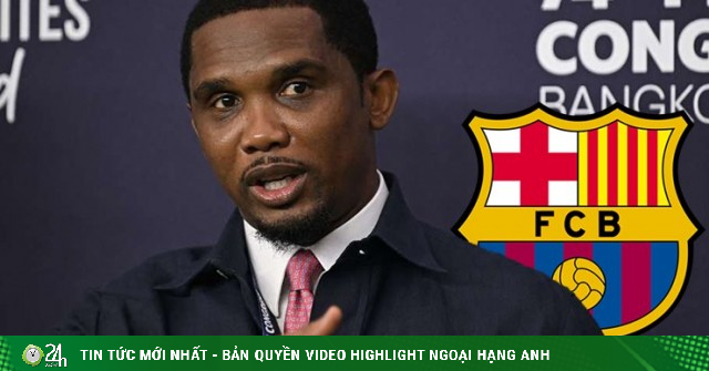 Chấn động huyền thoại Barcelona Samuel Eto’o bị tố tham nhũng, dàn xếp ...