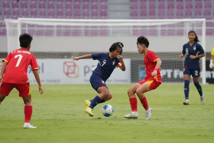 Thua Thái Lan ở bán kết giải U-16 Đông Nam Á, đội bóng áo đỏ tranh hạng 3 với chủ nhà Indonesia. Ảnh: CCT.