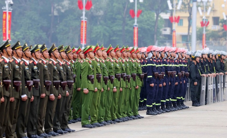 Bộ Công an xuất quân bảo vệ Lễ kỷ niệm 80 năm Cách mạng tháng Tám, Quốc khánh 2/9 - 7