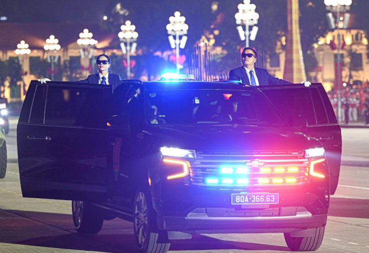 Dàn xe chống đạn của lực lượng đặc nhiệm, Bộ Tư lệnh Cảnh vệ.