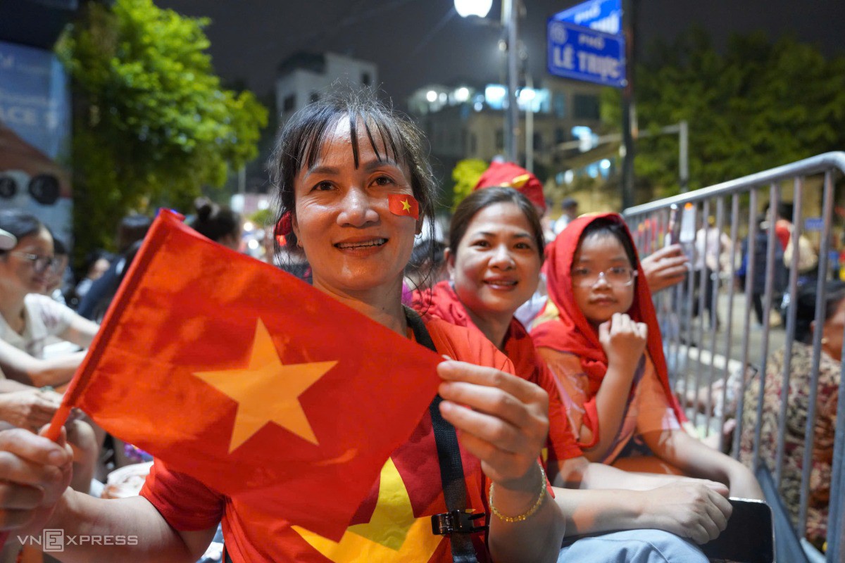 Chị Phan Thị Thủy từ Phú Thọ. Ảnh: Nguyễn Đông