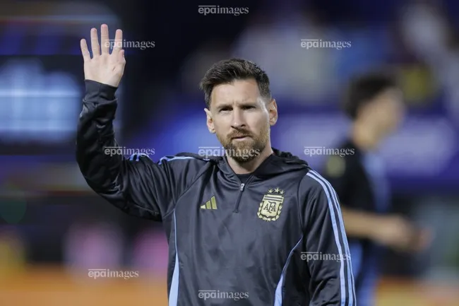 Có thể trận tiếp Venezuela vào ngày 5-9, siêu sao Messi sẽ nói lời chia tay người hâm mộ. Ảnh: EPA.