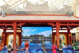 Du lịch - Những biểu tượng du lịch nổi tiếng của Việt Nam tại Triển lãm quốc gia