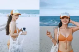Nữ tiếp viên trưởng nổi khắp cõi mạng chào tạm biệt hè với ảnh bikini rực rỡ