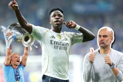 Man City chờ Vinicius "nổi loạn", chi 150 triệu euro "cướp" báu vật của Real