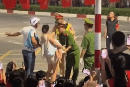 Tin tức trong ngày - Đại úy CSGT dùng xe đặc chủng đưa bé 14 tháng tuổi đi cấp cứu trong tối sơ duyệt diễu binh