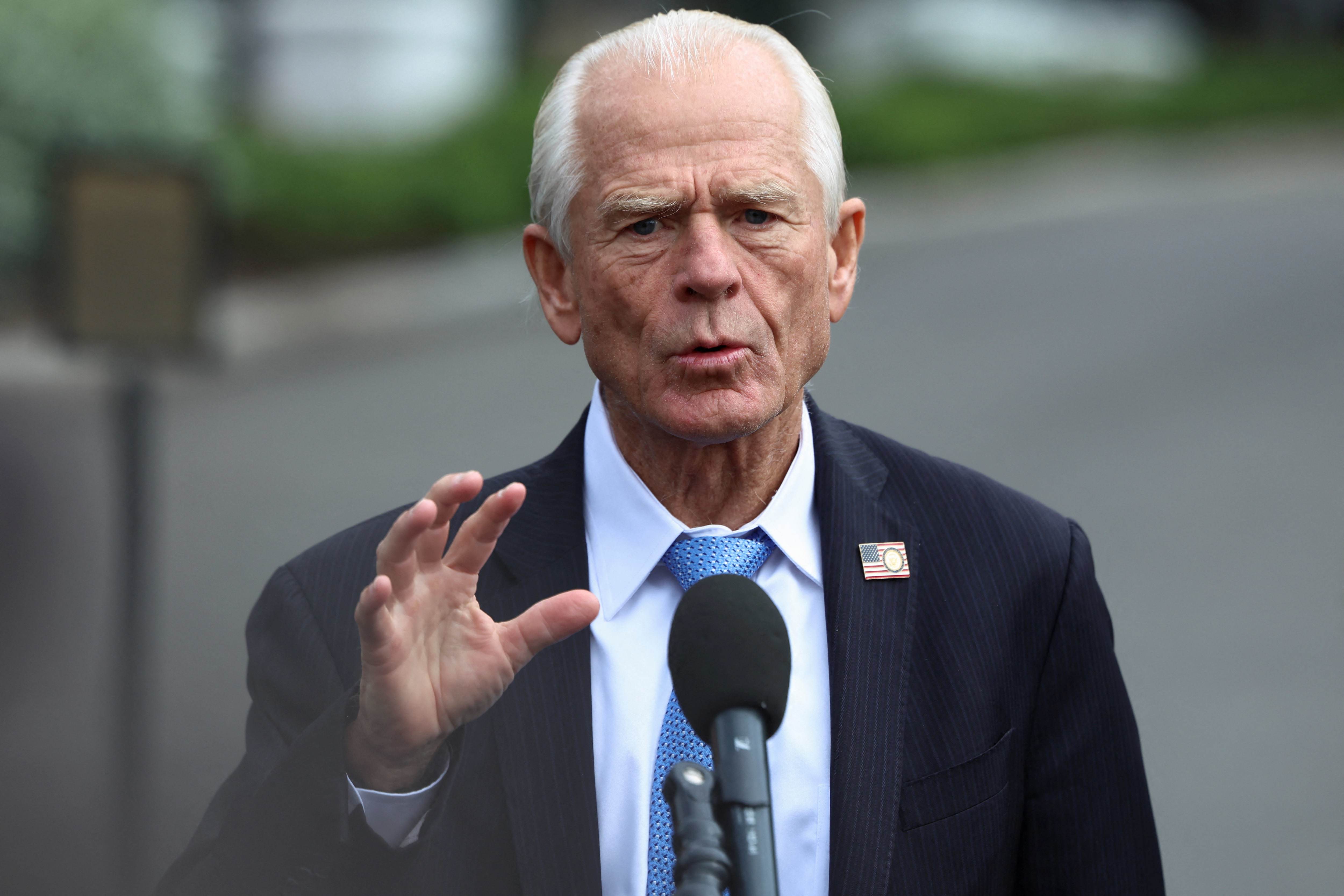 Cố vấn Nhà Trắng Peter Navarro. Ảnh: Reuters.