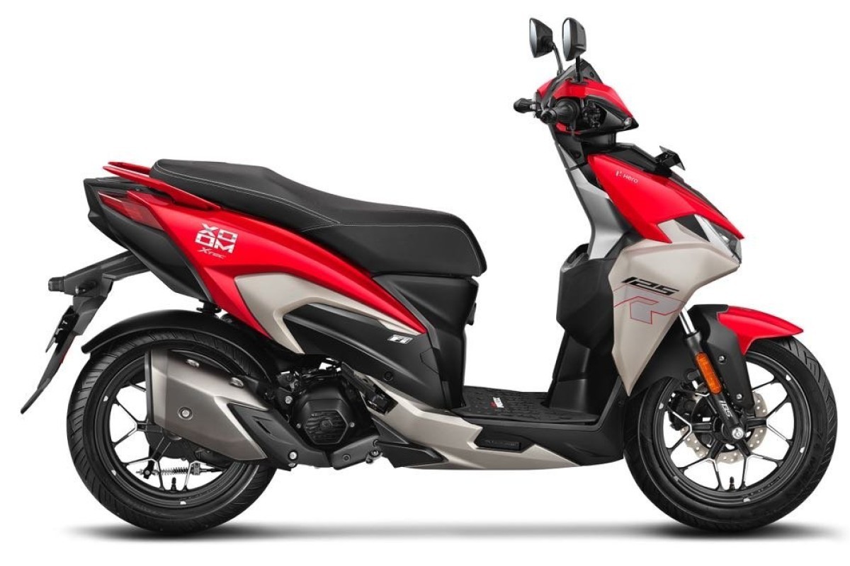 Hero Xoom 125R nổi bật với thiết kế thể thao hiện đại