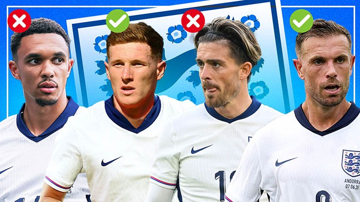 Tuyển Anh triệu tập đội hình