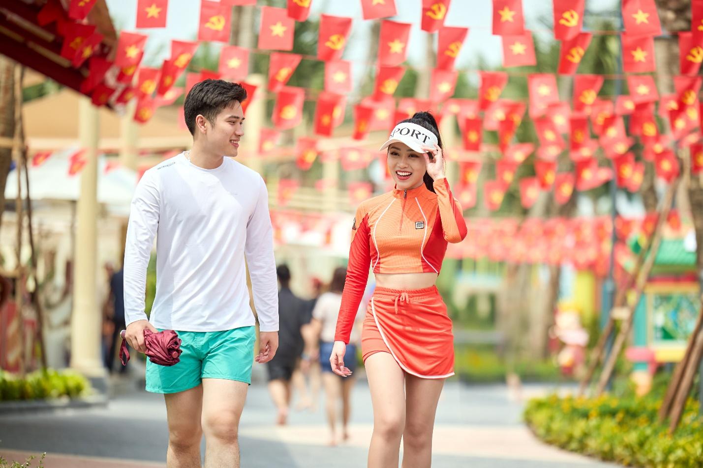 Công viên nước Sun World Ha Nam sẽ được trang trí ngợp ngời cờ hoa rực rỡ