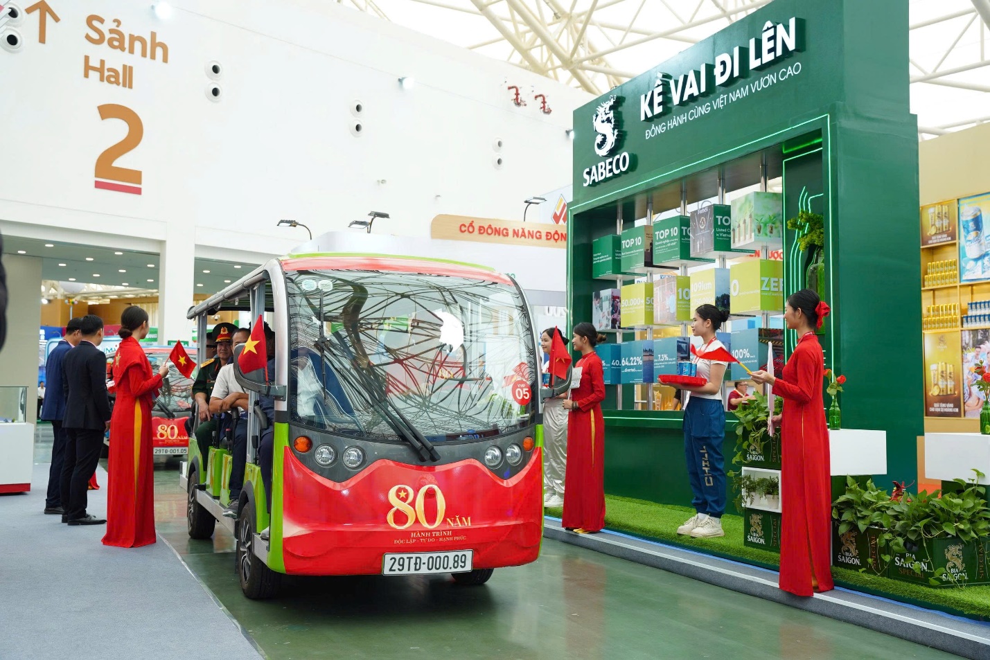 SABECO khẳng định vị thế thương hiệu quốc gia tại Triển lãm thành tựu đất nước 2025 - 4