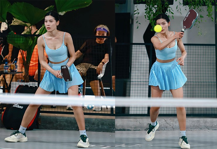 Hot girl làng gym vòng ba 99 cm vẫn muốn nâng cấp: Thúy Vi, Ngọc Lan "đọ dáng" - 9