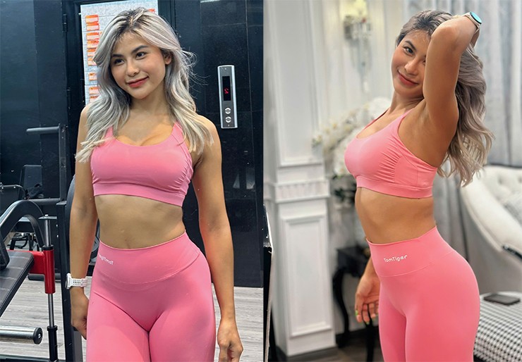 Hot girl làng gym vòng ba 99 cm vẫn muốn nâng cấp: Thúy Vi, Ngọc Lan "đọ dáng" - 1