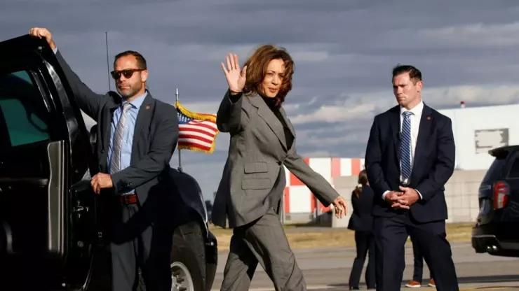 Cựu Phó Tổng thống Mỹ Kamala Harris. Ảnh: AFP