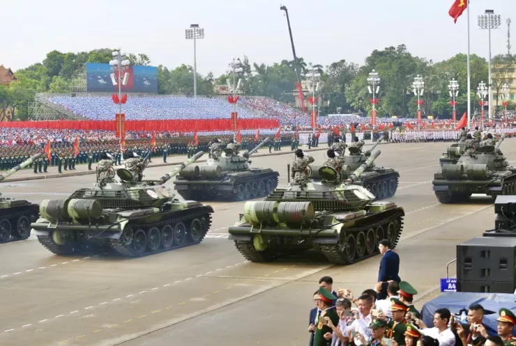 Dàn khí tài ‘khủng’ phô diễn sức mạnh toàn quân tại tổng duyệt diễu binh A80 - 12