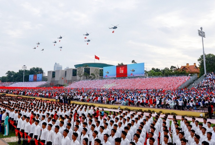 Hai giờ tổng duyệt diễu binh ở Ba Đình - 1