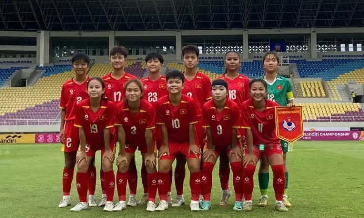 Sau hạng 3 giải Đông Nam Á, tuyển nữ U-16 Việt Nam tập huấn ở Đức vào tháng 9 để chuẩn bị cho cuộc chơi lớn châu Á. Ảnh: VFF.