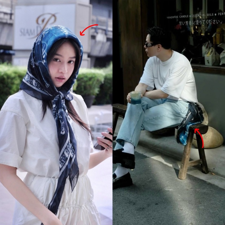 Cả hai bị soi dùng chung nhiều món đồ như khăn, nhẫn, áo...