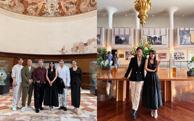 Son Ye Jin, Lee Byung Hun, Park Hee Soon, Lee Sung Min... trong ngày đầu đến Venice. Diễn viên chọn các trang phục đơn giản, thanh lịch khi đến LHP.