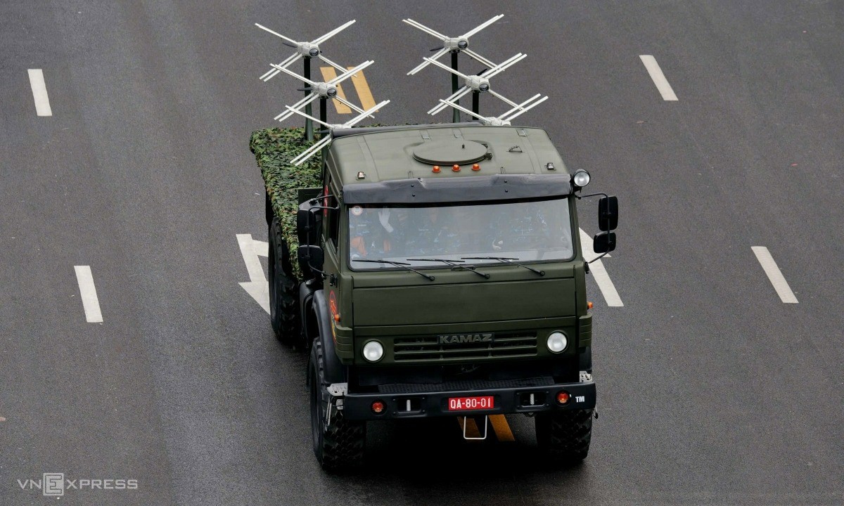 UAV cảm tử. Ảnh: Hoàng Anh