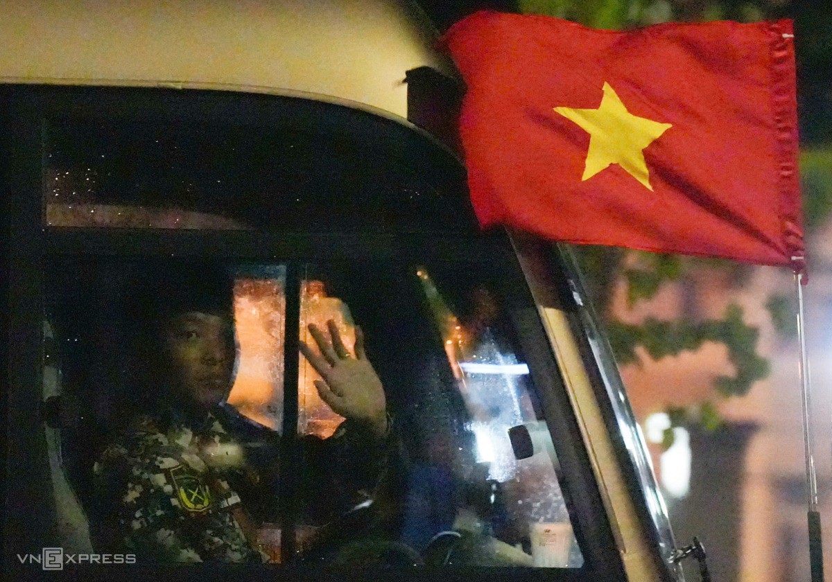 Chiến sĩ khối Tăng thiết giáp. Ảnh: Tùng Đinh