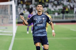 Video bóng đá Al Taawoun - Al Nassr: Ronaldo lập kỷ lục, Felix ghi hat-trick (Saudi Pro League)