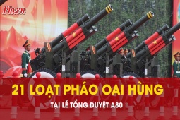 Media - 21 loạt pháo rền vang mở màn lễ tổng duyệt A80