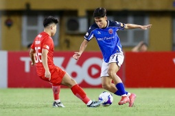 Video bóng đá Thể Công Viettel - Becamex TP HCM: Không chiến hiệu quả, 2 đòn sắc lẹm (V-League)