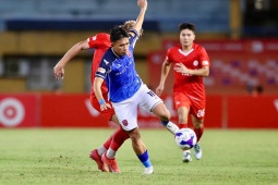 Trực tiếp bóng đá Thể Công Viettel - Becamex TPHCM: Chủ nhà dốc sức tấn công (V-League)