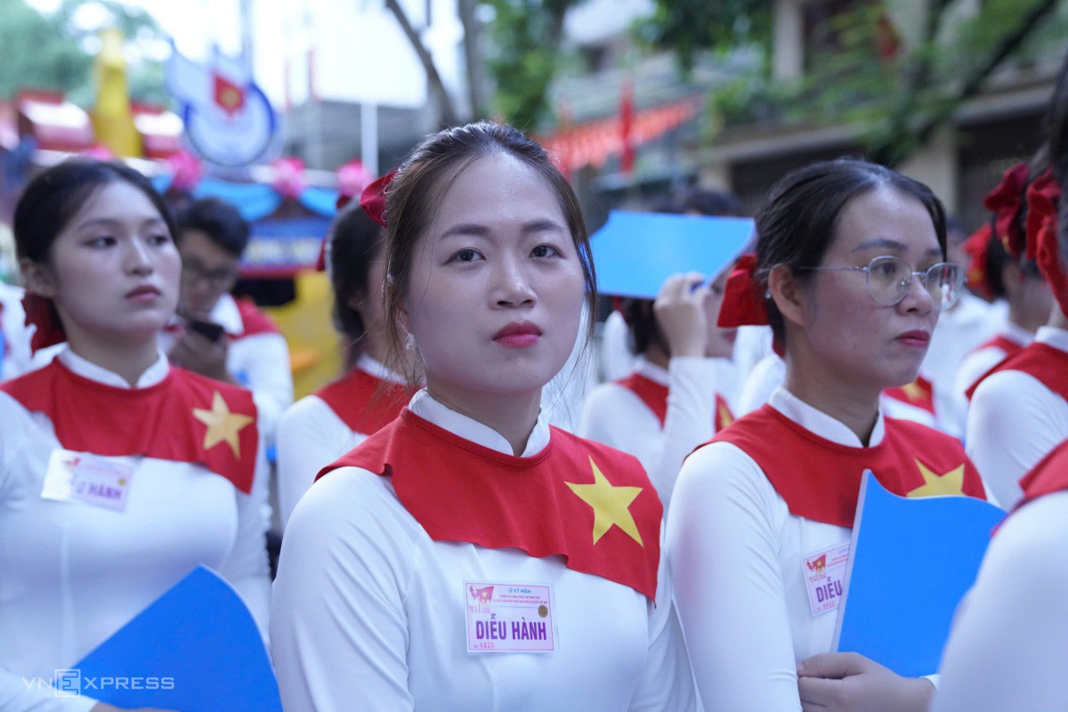 Khối Trí thức. Ảnh: Nguyễn Đông