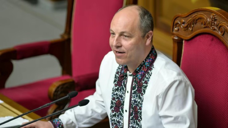 Cựu Chủ tịch Quốc hội Ukraine Andriy Parubiy. Ảnh: Ukrainska Pravda.