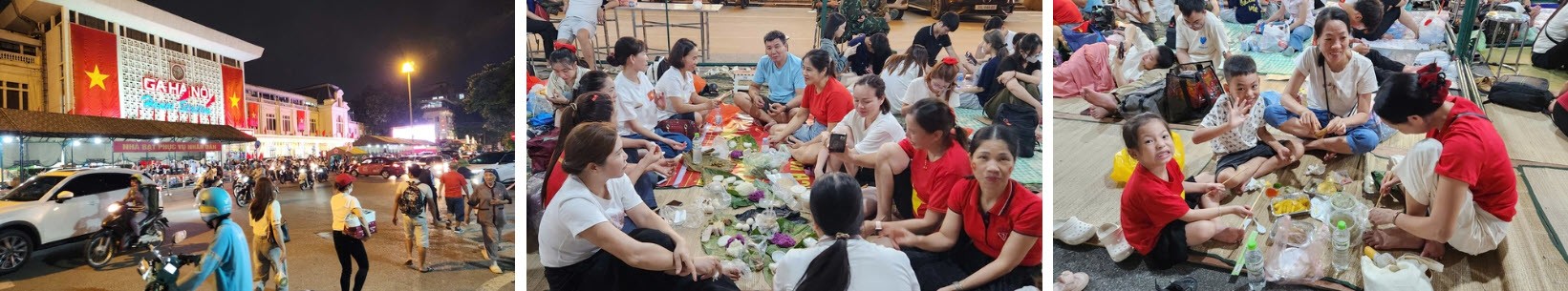 VIDEO: Thuê khách sạn VIP nhưng trải nilon ngủ vỉa hè chờ tổng duyệt diễu binh - 2