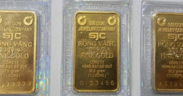 SJC được gia công vàng miếng SJC bị trầy xước