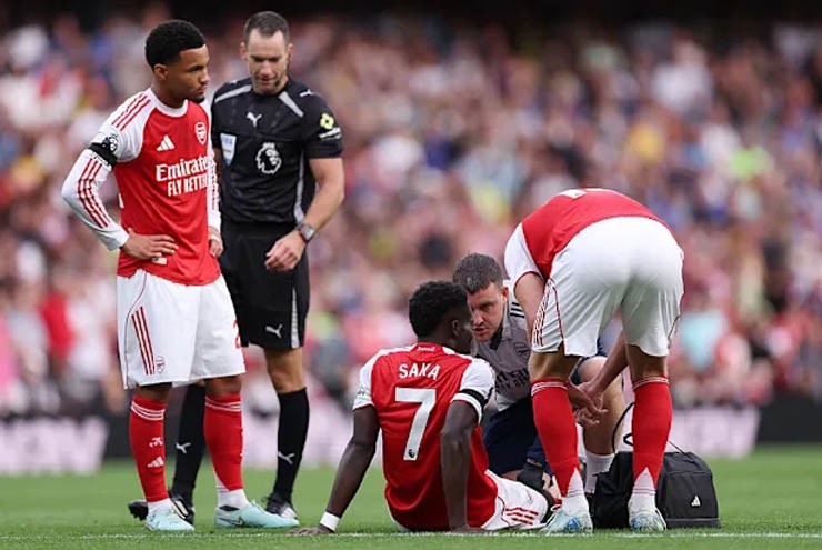 Chấn thương của Saka