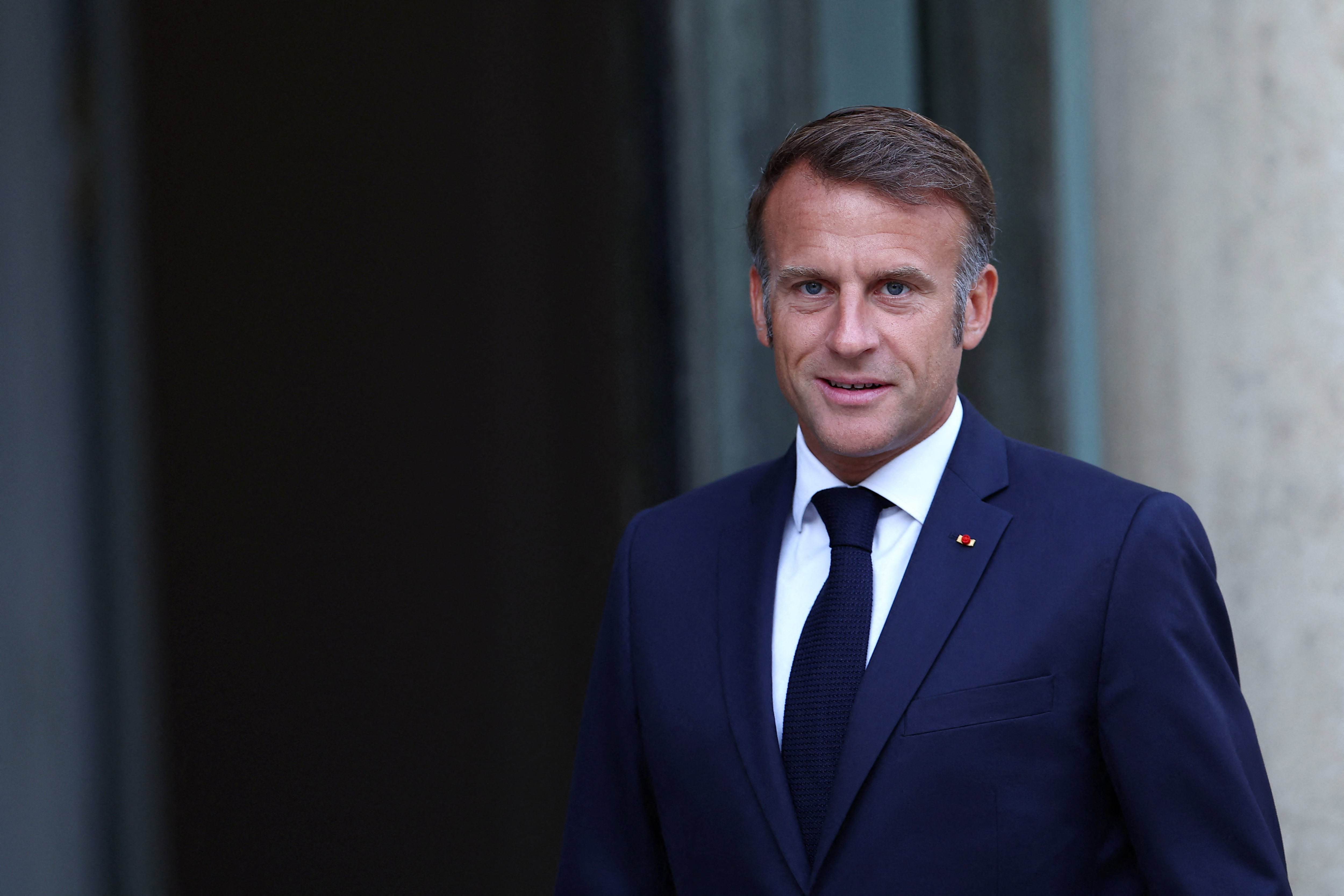 Tổng thống Pháp Emmanuel Macron. Ảnh: Reuters.