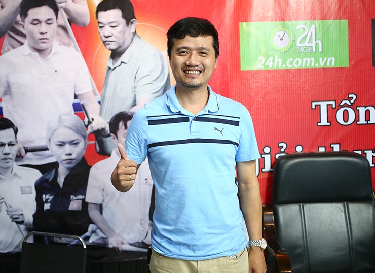 Viết Toàn, cơ thủ đang kinh doanh trong ngành xây dựng&nbsp;gây ấn tượng với series&nbsp;14 điểm