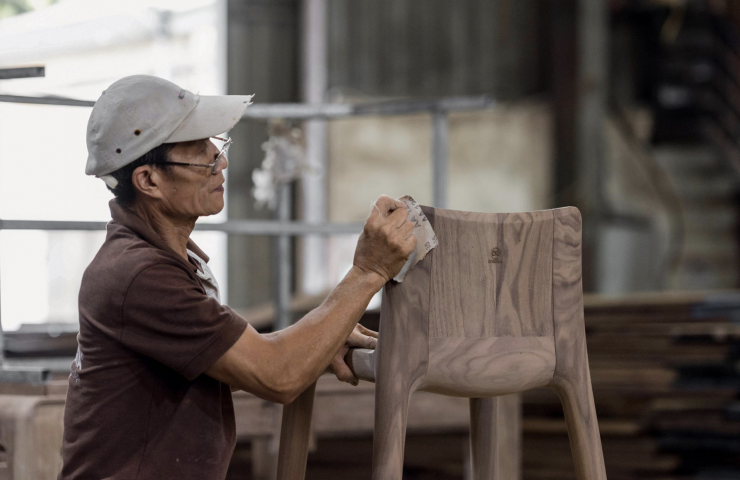 Sản phẩm đồ gỗ Việt Nam phủ sóng các thị trường Mỹ, Nhật, Trung Quốc... Ảnh: Đồng Gia