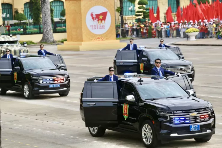 Xe chống đạn Chevrolet Suburban được biết đến như 