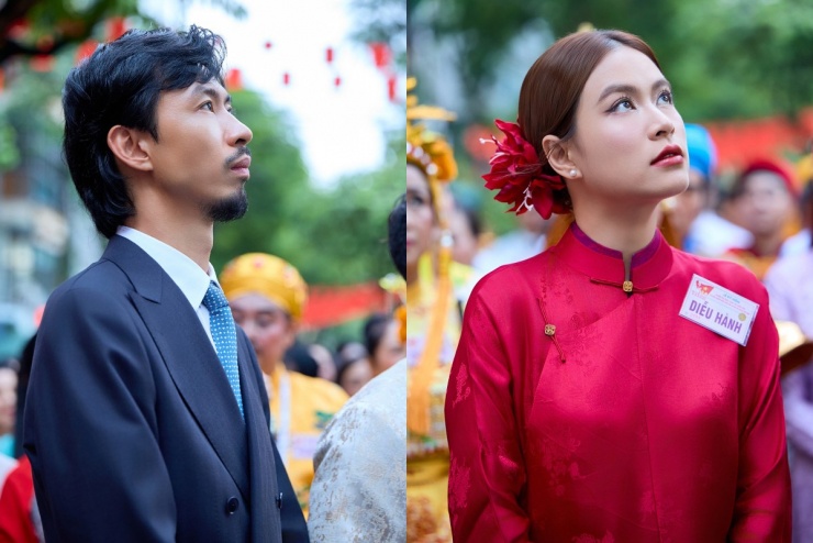 Rạng sáng 30/8, Đen - Hoàng Thùy Linh cùng khối Văn hóa - Thể thao có mặt tại khu vực phố Quán Thánh, thức xuyên đêm để chuẩn bị cho buổi lễ tổng duyệt diễu binh diễu hành mừng 80 năm Quốc khánh. Đen xuất hiện cùng bộ suit bảnh bao, trong khi đó Hoàng Thùy Linh mặc áo dài đỏ, cài hoa lên tóc.
