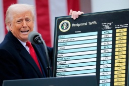 Kinh doanh - Tòa phán phần lớn thuế quan của ông Trump là bất hợp pháp: Điều gì sẽ xảy ra tiếp theo?
