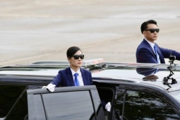 Cận cảnh dàn xe hộ tống, bảo vệ nguyên thủ ở lễ diễu binh A80