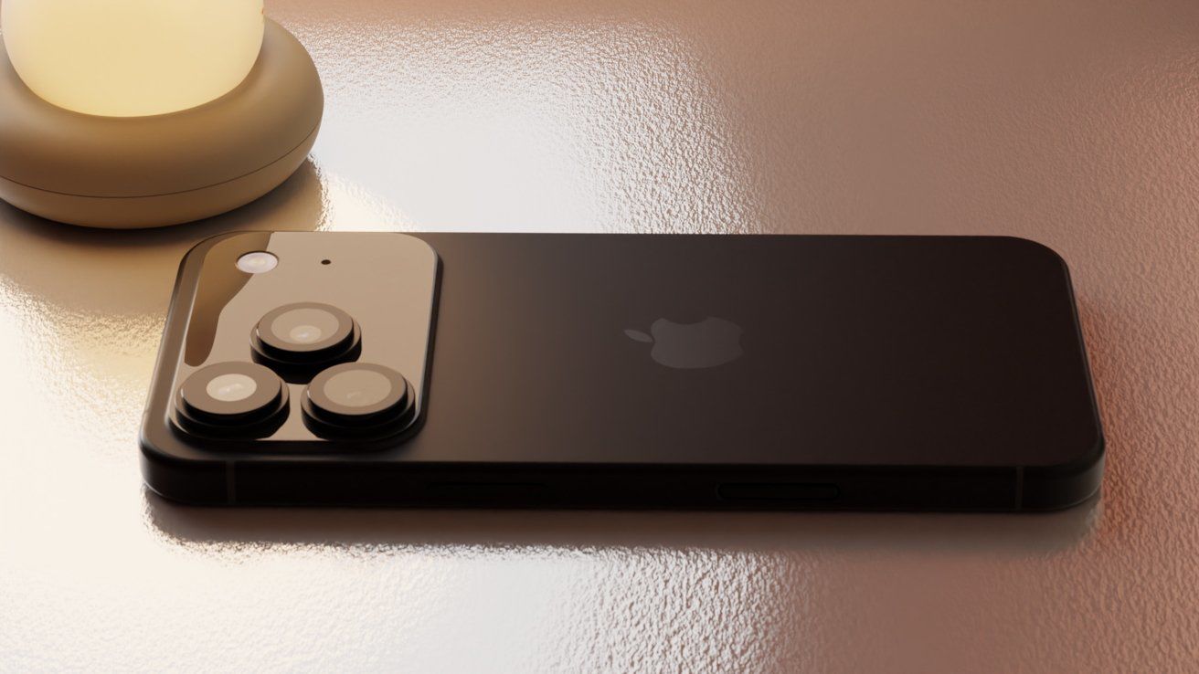 Ảnh concept iPhone 17 Pro.