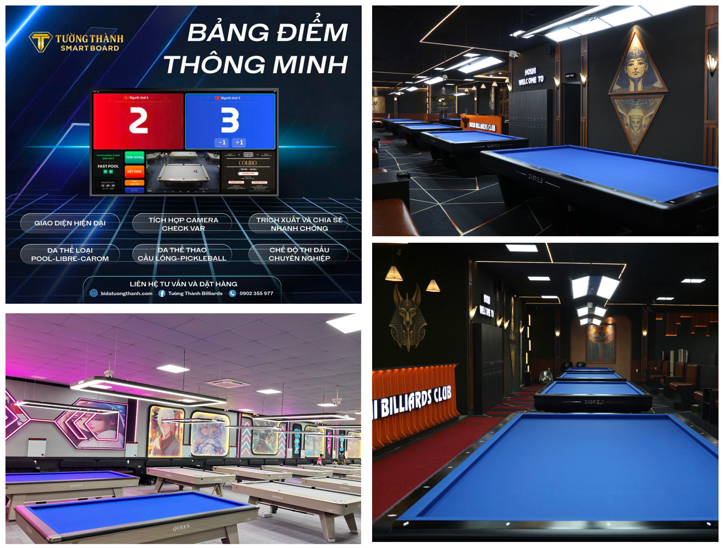 Những thế mạnh dịch vụ của Tường Thành Billiards