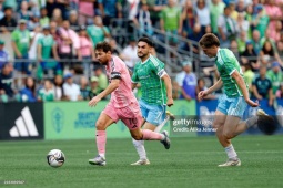 Video bóng đá Seattle Sounders - Inter Miami: Cú sốc Messi, mất cúp đau đớn (Chung kết Leagues Cup)