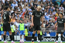 Bóng đá - Man City thua Brighton: Haaland vô duyên khiến Pep trả giá, nỗi đau "bình mới rượu cũ"