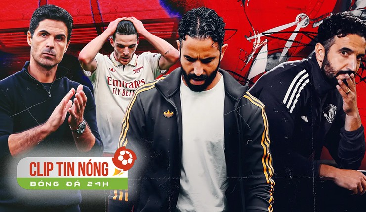 Amorim bị chỉ trích vì ép sao MU đá hậu vệ phải, Arsenal "xấu xí" xứng đáng thua Liverpool (Clip tin nóng) - 1