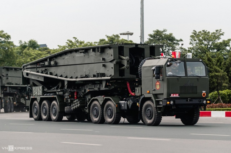 Dàn xe bánh lốp đặc chủng của Quân đội trong diễu binh A80 - 6