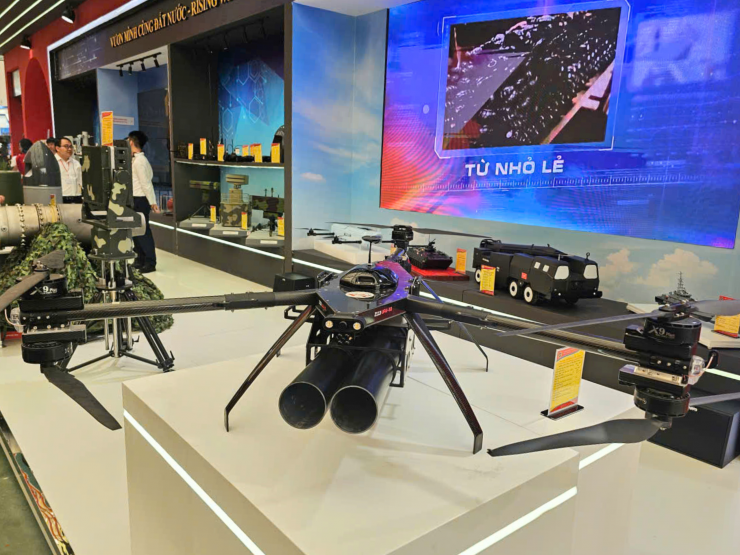 UAV-50 do Nhà máy Z113 chế tạo. Ảnh: Lê Tỉnh